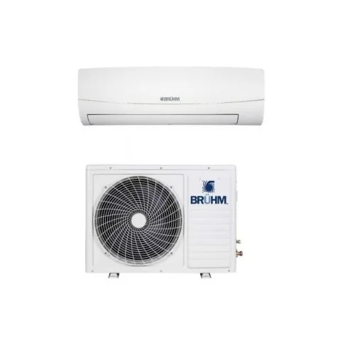 Bruhm Split Air Conditioner - 1HP + Free Installation Kit