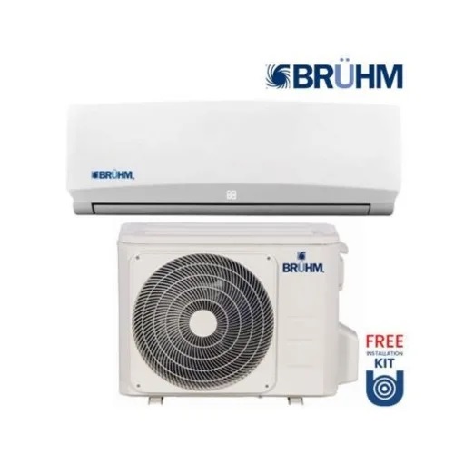 Bruhm 1.5HP Split Inverter Air Conditioner With Free Installation Kit - BAS-121CXW R410A