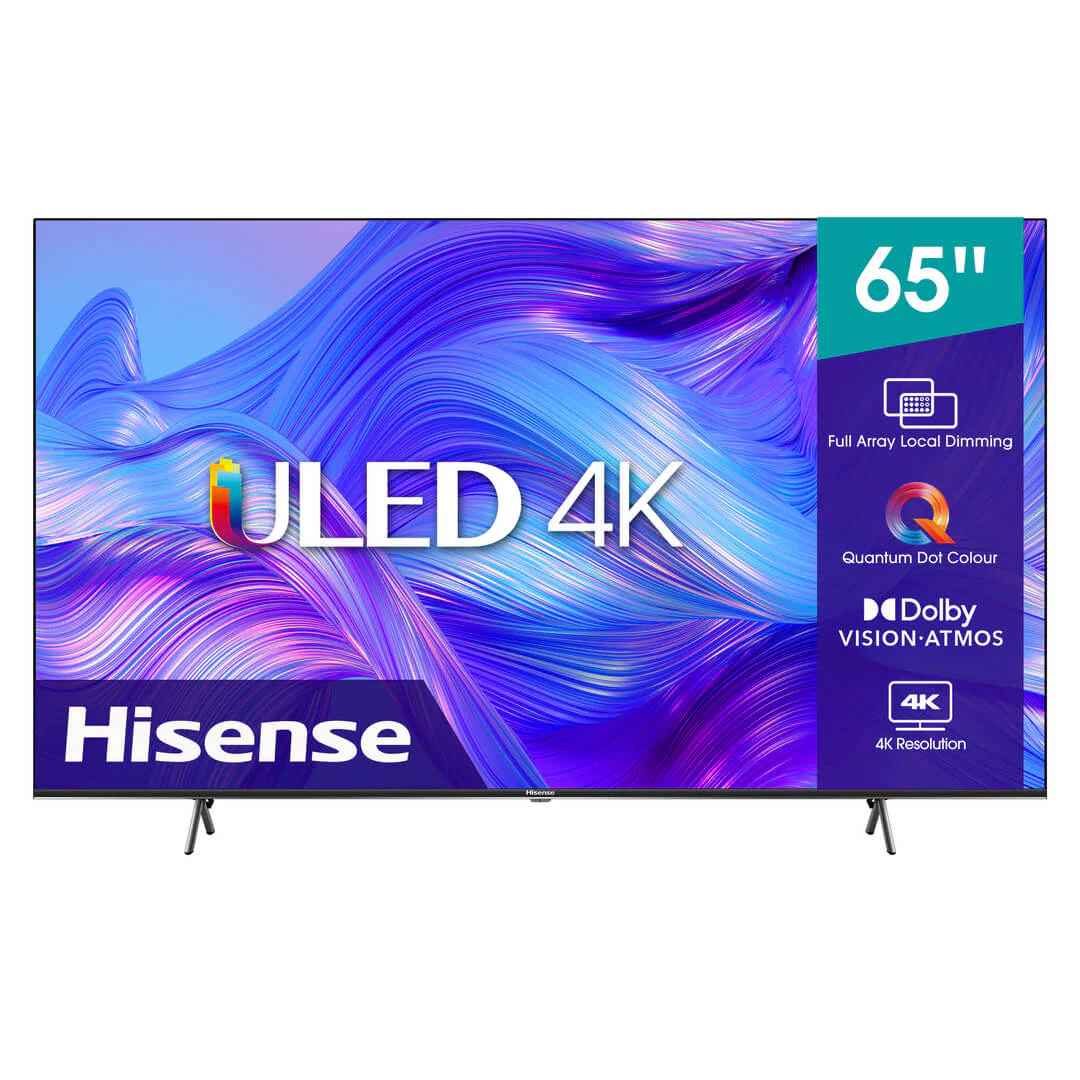 Hisense 65 inches QLED 4k Smart Television TV 65 U6H