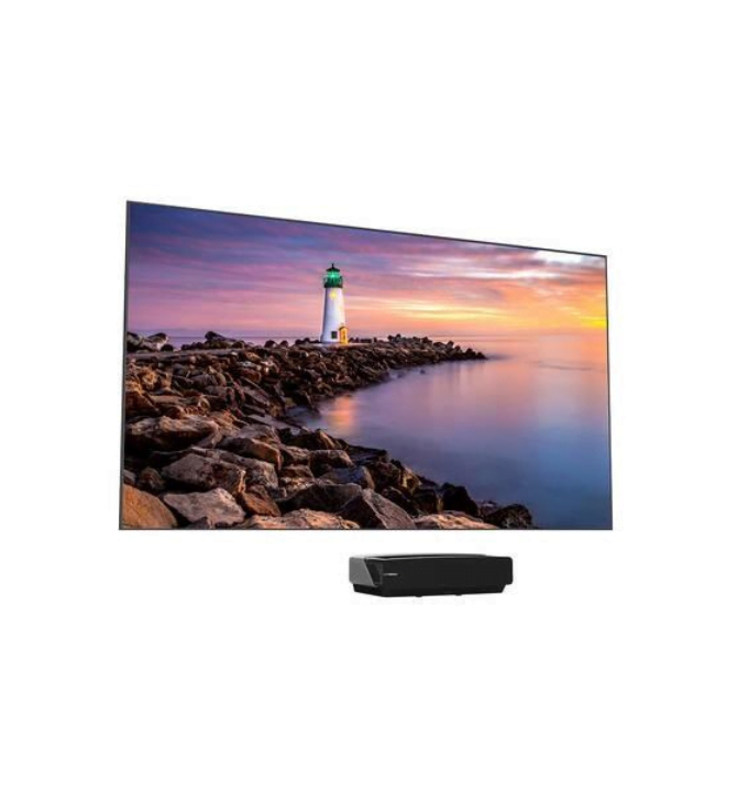 Hisense 120” 4 K UHD, SCREEN,PROJECTOR,PURE & NATURAL COLORS TV 120LASER