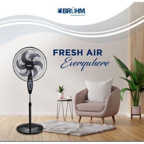 Bruhm 18" Inches Standing Fan 6 Blades BES-18EB-18 75W