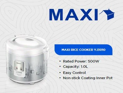 Maxi Rice Cooker 1.0 L 500 Watt - YJ3010