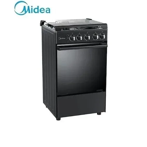 Midea 50x55 4 Burner Standing Gas Cooker With Oven And Grill