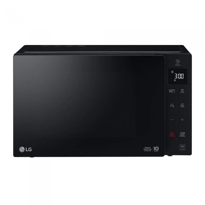 LG 25 Liters Smart Inverter Microwave LED Lamp Touch Control Black Color MWO 6535