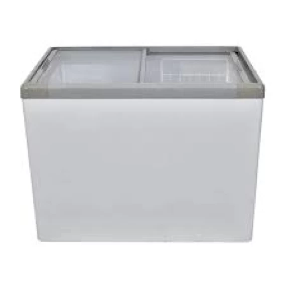 Scanfrost 450Ltr Glass Top Display Chest Freezer | SF450XG